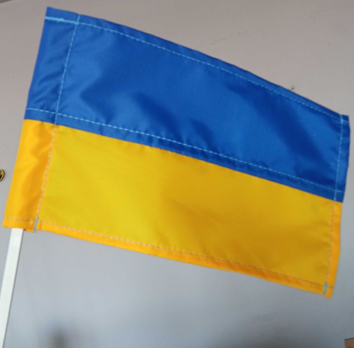 Прапор України великий 3.0м х 5.0м  тканина для наметів