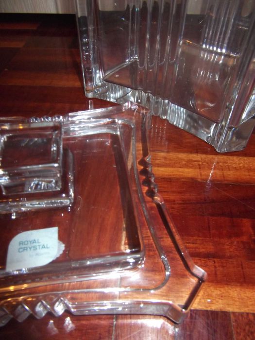 Caixa quadrada colecção/Collection square box-Royal Cristal Atlantis