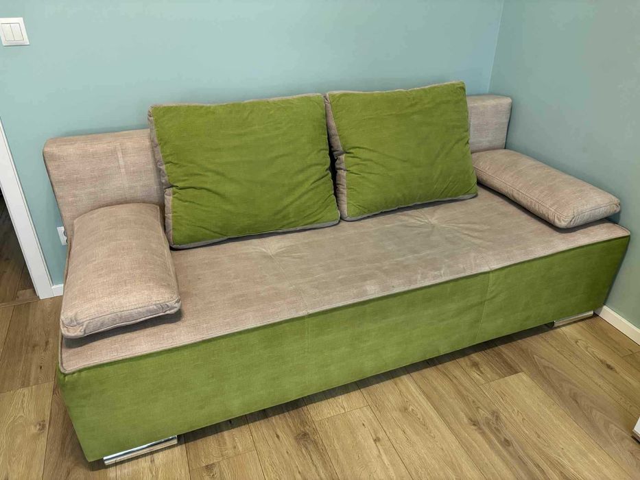 Łóżko- sofa rozkładana - kanapa