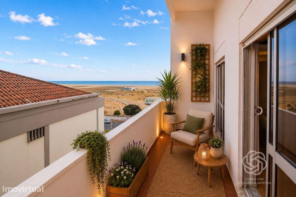 T1 apartment on the first line in Figueira da Foz, on the iconic Avenida do Brasil
