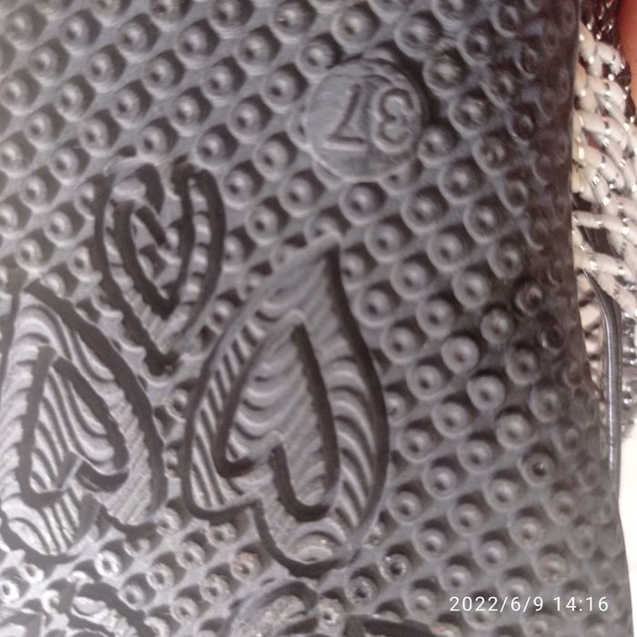 Hit! Klapki damskie czarne