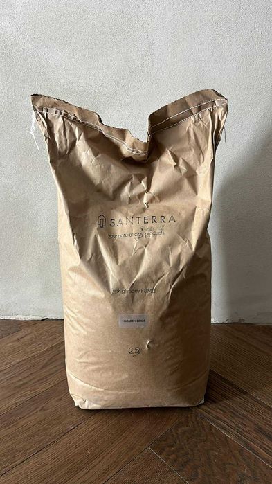 Tynk gliniany Santerra Fumo Golden Beige 25kg