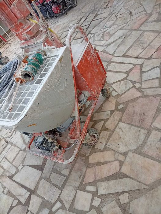 Máquina de projetar estuque