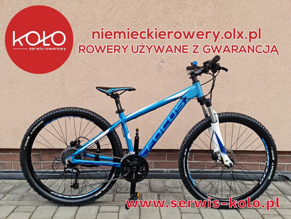 Rower górski MTB FOCUS koła 27,5 aluminium SHIMANO DEORE polecam rabat