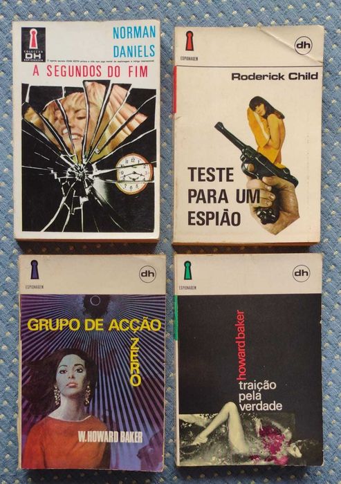 "A Segundos do Fim", Norman Daniels, Coleção DH Espionagem Nº27, 1964