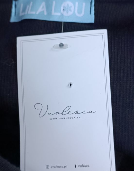 Varlesca Lila Lou prążkowana bluzka przekładana