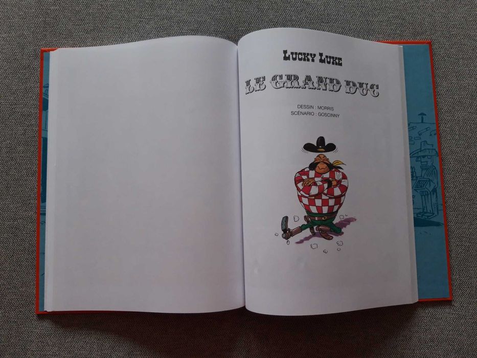 BD álbum triplo Lucky Luke