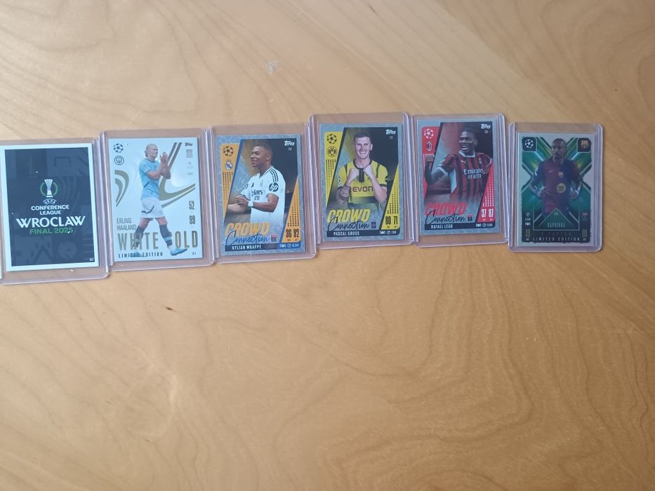 album Match Attax extra plus karty