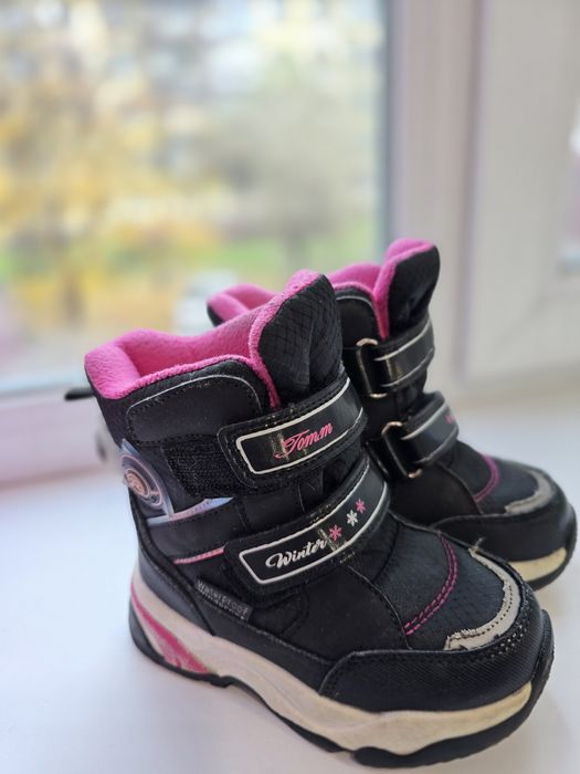 Зимові сапожки для дівчинки