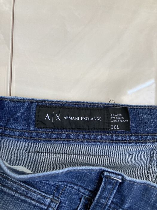 Сині джинси класичні Armani Exchange розмір 36