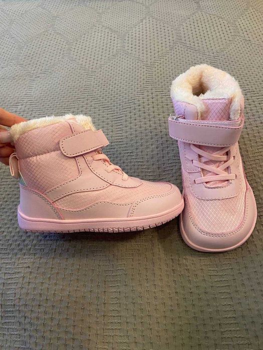 Чоботи зимові на дівчинку босоноге берфут barefoot 28 розміру