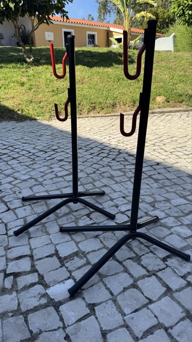 Suporte de bicicleta de chão