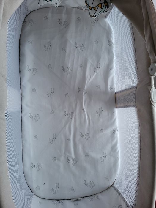 Lionelo, Malin Evo, łóżeczko z funkcją kołyski, beige natural