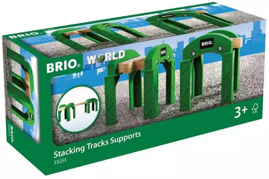 BRIO. Wsporniki do torów. Ravensburger. Nowy Produkt