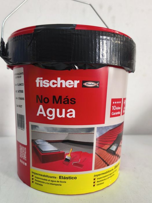 Impermeabilizante elástico Fischer 4L branco