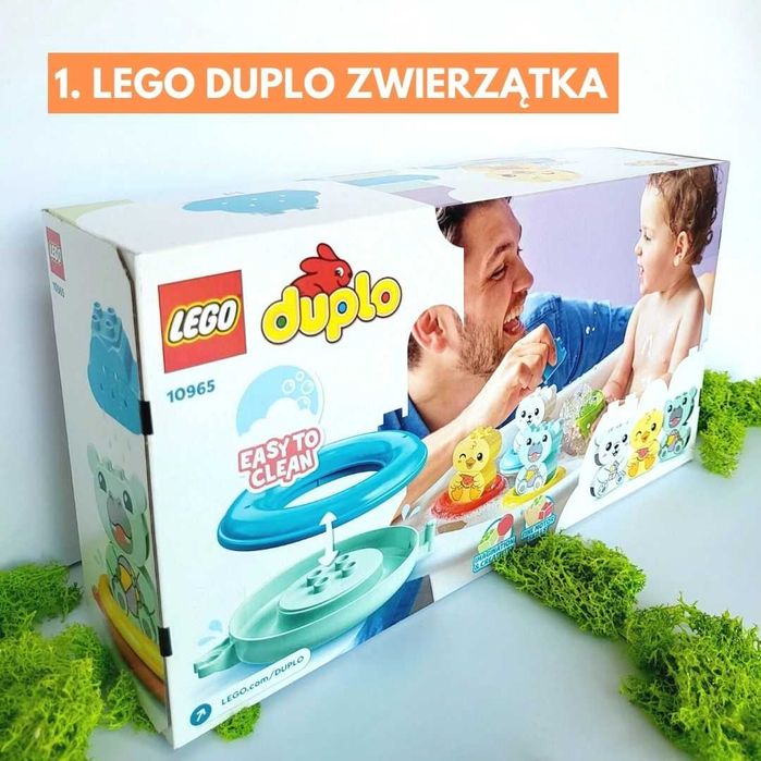 Zabawki na Święta prezent zestaw dla chłopca 1+ LEGO ZWIERZĄTKA