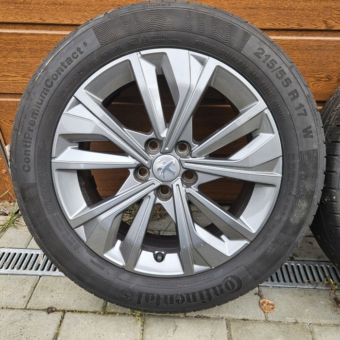 Koła letnie peugeot