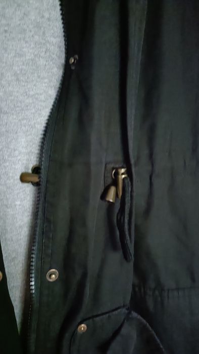 Kurtka parka ciążowa z wkładką niemowlęcą