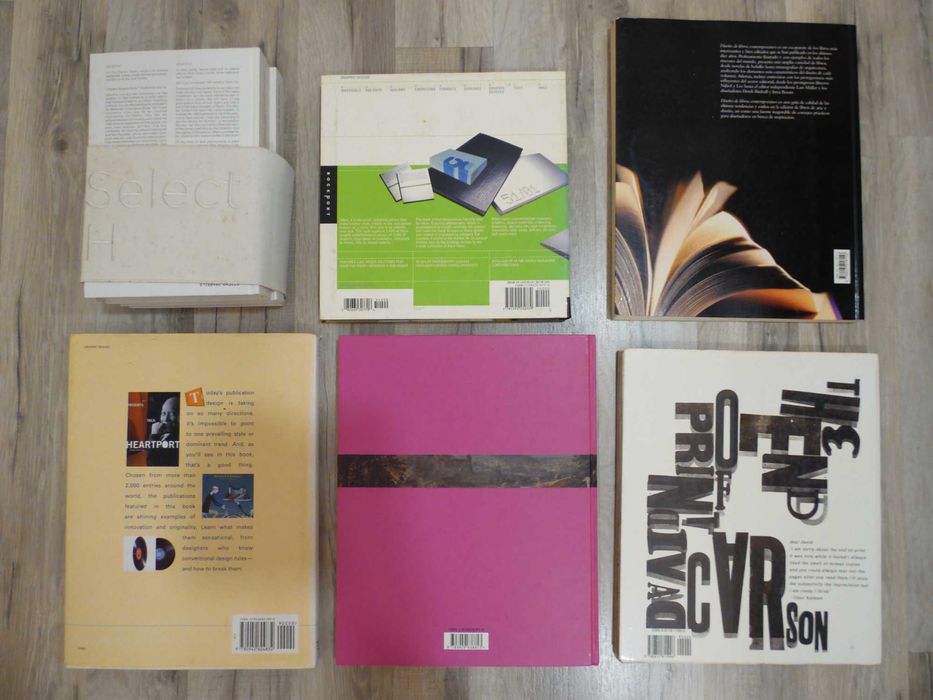 Livros Design Gráfico, etc.