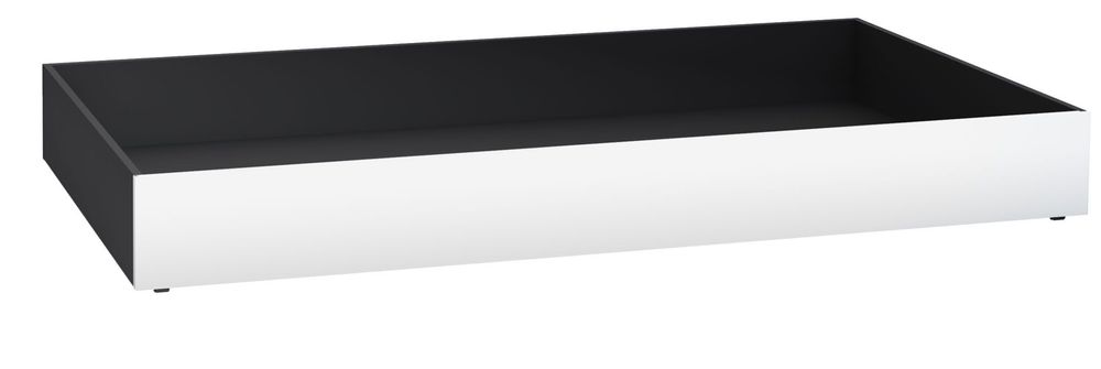 VOX YOUNG USERS Łóżko / Kanapa z podnoszonym stelażem i szufladą białe