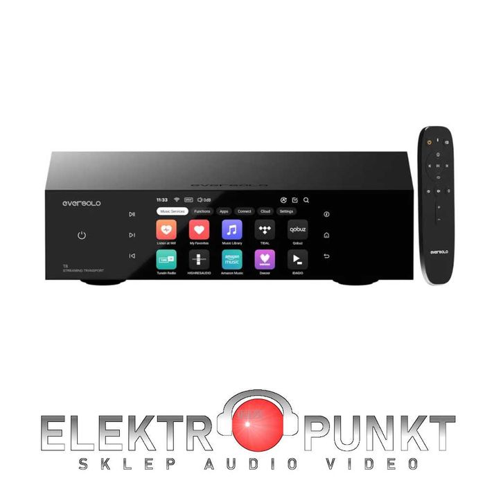 Eversolo T8 NEGOCJUJ RABAT Transport sieciowy odtwarzacz Bydgoszcz