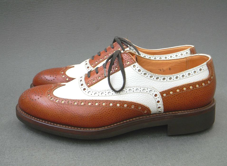 Рідкісні туфлі - броги для гри в гольф від Crockett & Jones Made in England спеціально для Ed Meier.