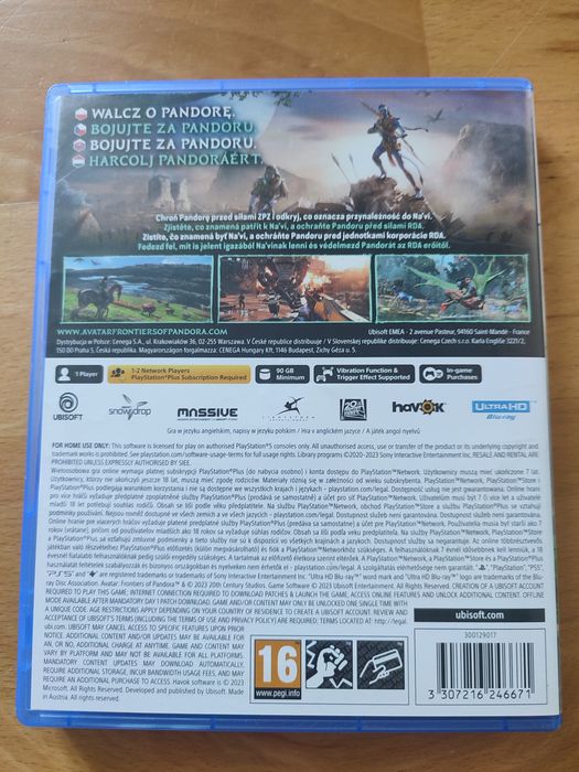 Avatar Frontiers of Pandora PS5 PL