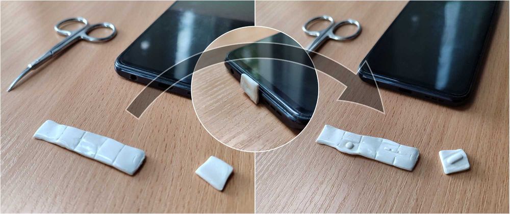 Клей Очиститель для Удаления Пыли Грязи из Портов Гнезд Телефона