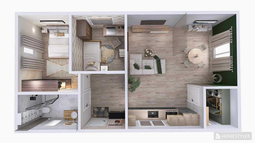 Dom Arden 69,5m2 zabudowy