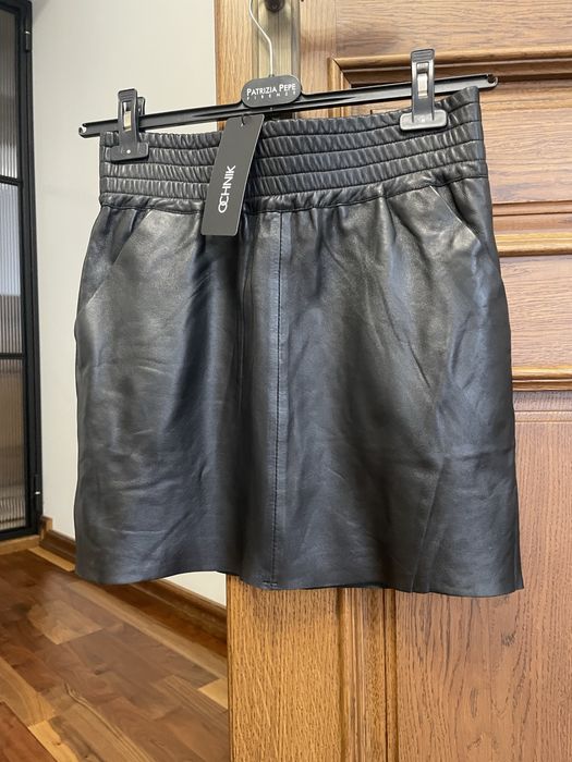 Шкіряна спідниця ochnik