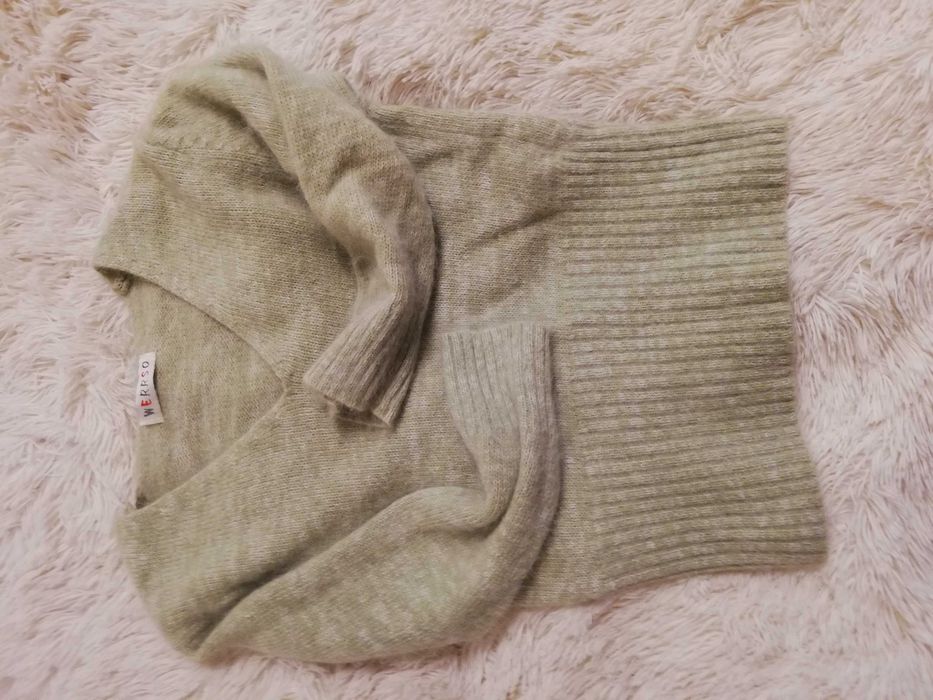 sweter s 36 Angora 100% Werrso sweter z angory s 36