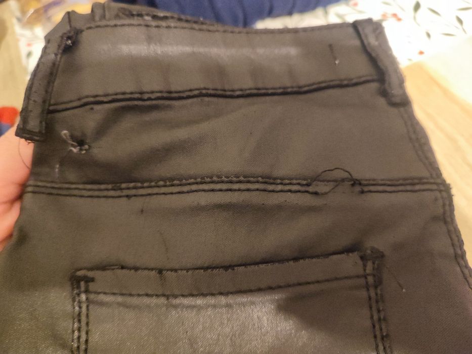 Spodnie woskowane rozm S