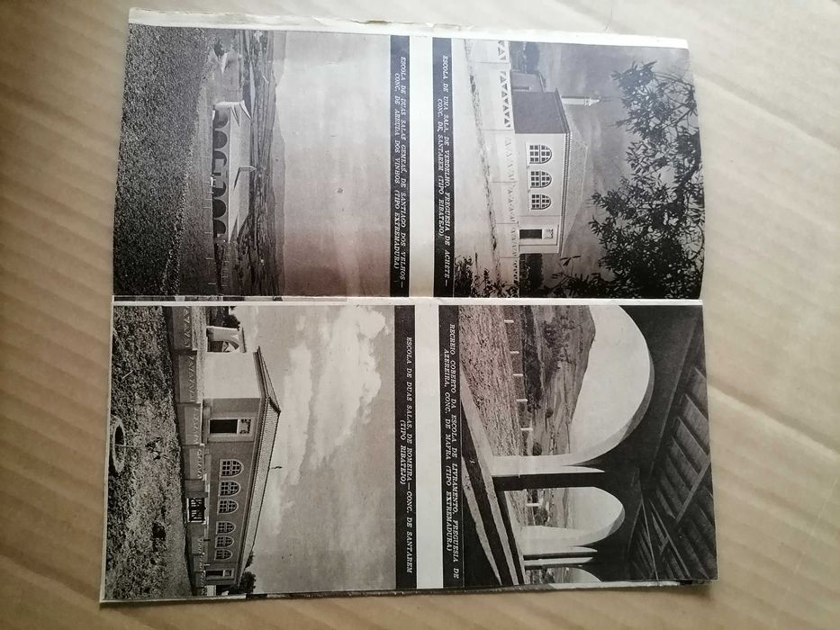 SALAZAR Folhetos Obras Públicas do ESTADO NOVO  Escolas/Hospitais 1932