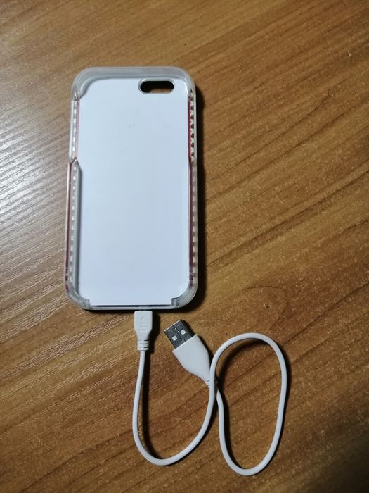 Инновационный чехол селфи с контурной подсветкой на айфон 6/