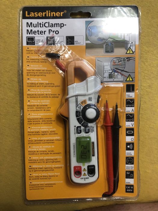 Електровимірювальні кліщи Laserliner Multi Clam-Meter pro.083 040A