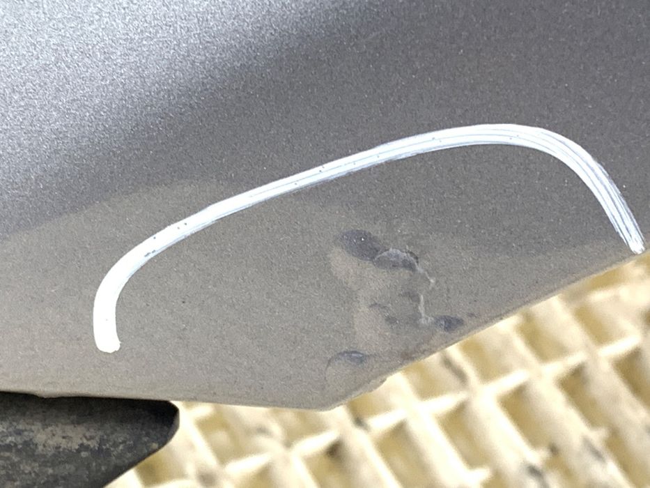 BŁOTNIK LEWY PRZÓD BMW E60 Sedan/Limuzyna 03-10 SREBRNY OSŁONA
