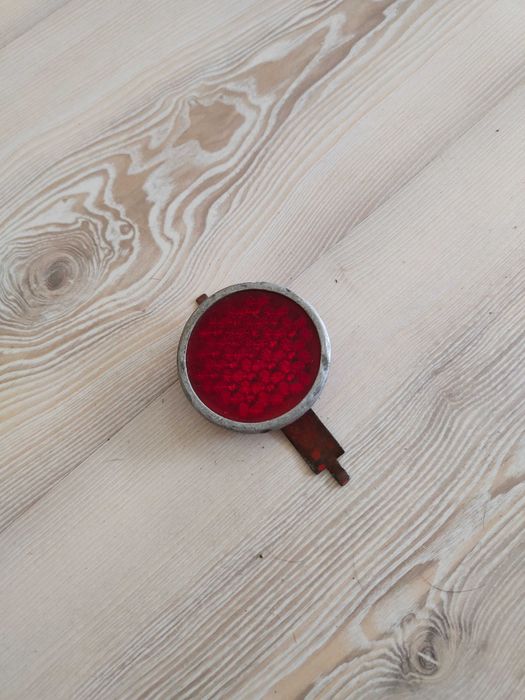 Szklany odblask metalowy rower / motorower /motocykl