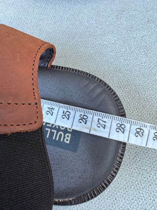 Nowe sandały męskie BULL BOXER brązowe skórzane 40