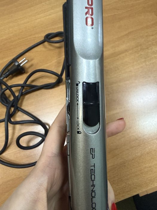 Випрямляч для волосся BaByliss PRO з гребінцем 25мм з EP Technology 5.0