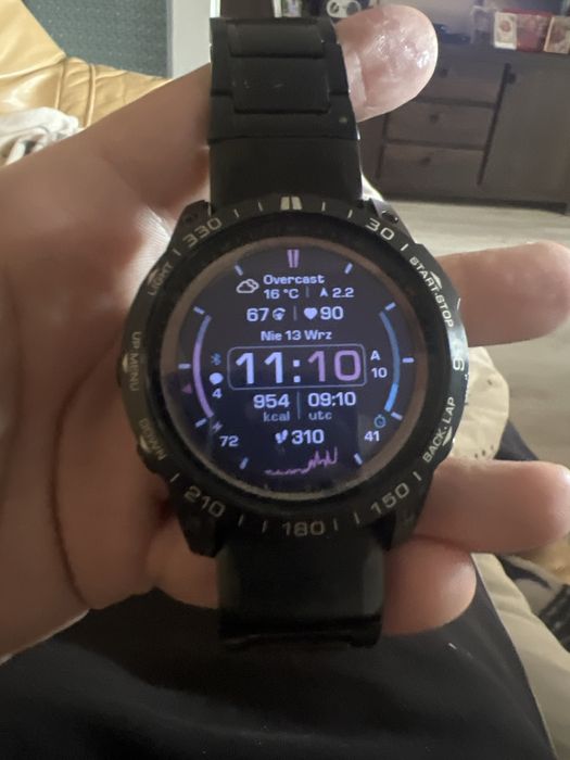 Smartwach Garmin Fenix 7x solar,czarny pasek badz branzoleta !
