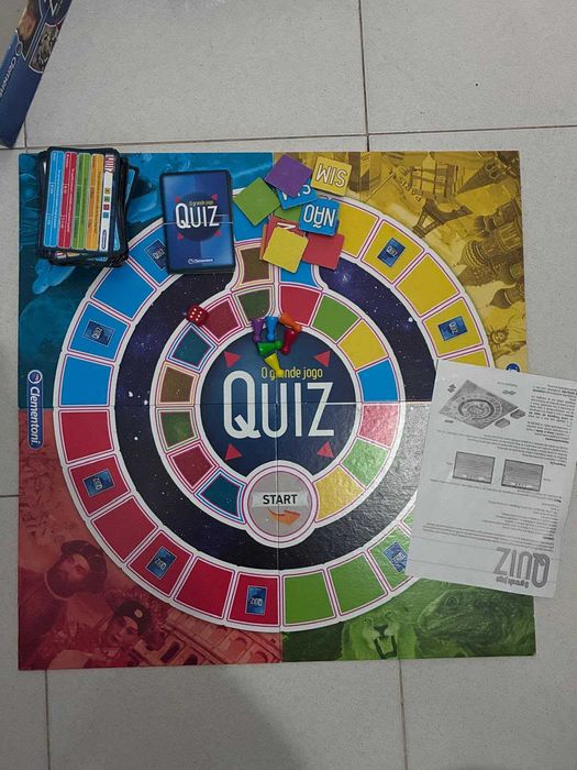 Jogo de tabuleiro Quizz