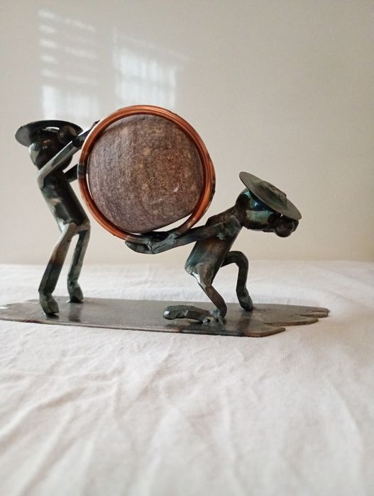 Spawane figurki metalowe