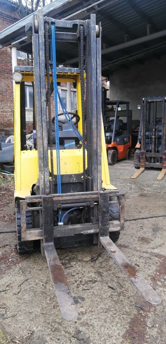 Навантажувач , Hyster 2,5 т 3.7м бокове зміщеня  вил газовий 2005р