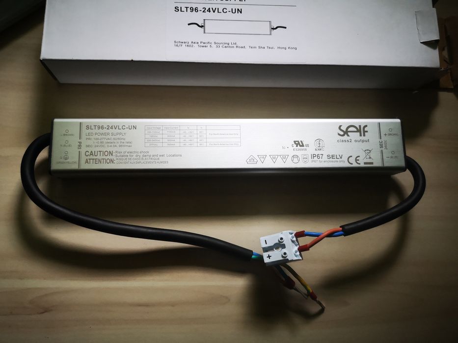 Sterownik led stałonapięciowy SLT96-24VLC-UN