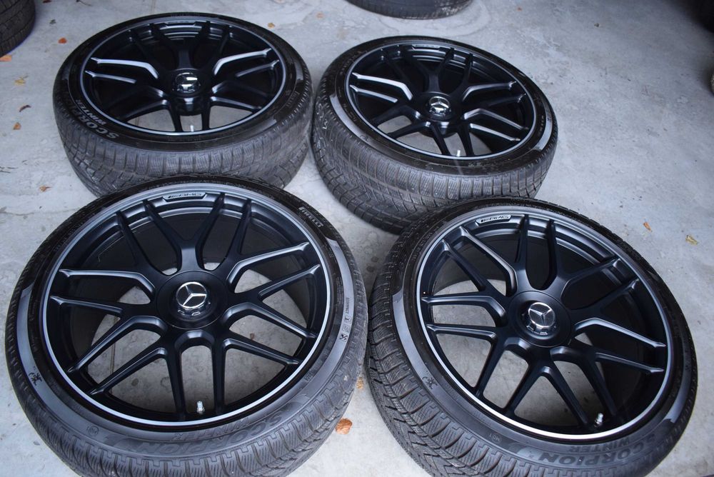 Mercedes AMG GLC 63 X253 C253 X254 C254 21 cali OEM oryginał czarny mat
