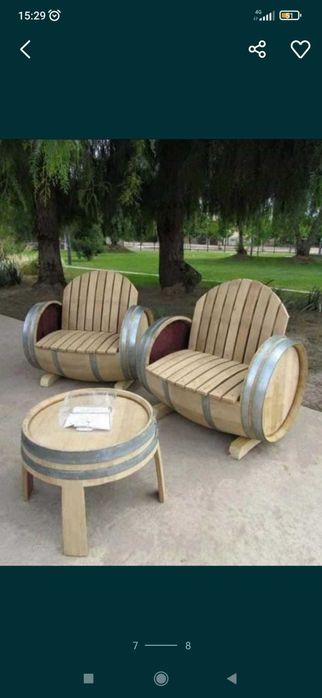 Bancos e Mesas Rusticos P/ Esplanadas