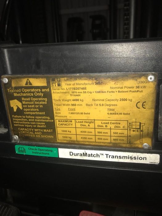 Hyster H 2.5 FT Продаж у Луцьку