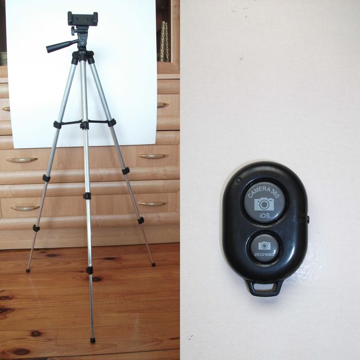 Statyw do Telefonu Kamery 100cm z Pilotem Bluetooth