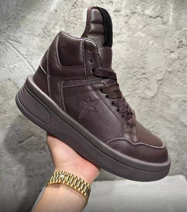Converse Rick Owens X TURBOWPN Mid Oyster...