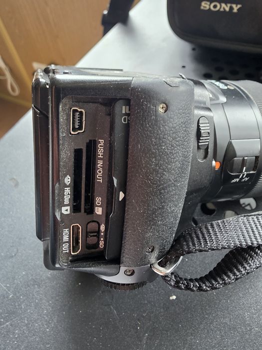 Sony Alpha DLSR-A380  obiektyw 55mm 8gb MSproDuo akumulator torba instrukcja